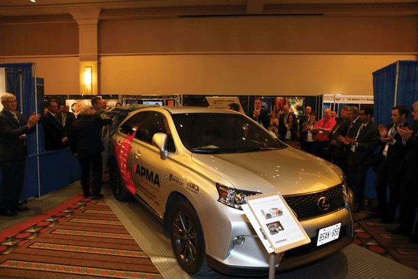 Technology converges in this 2014 Lexus RX350. PHOTO: APMA