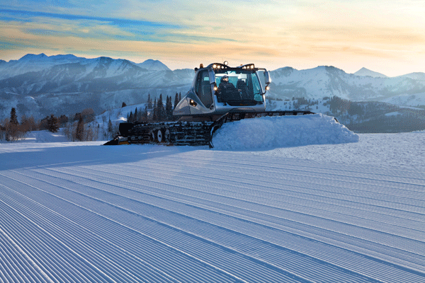 The Beast was one of two Prinoth snowgroomers sent to Russia for the 2014 Sochi Winter Olympics. PHOTO: Prinoth North America Ltd. 