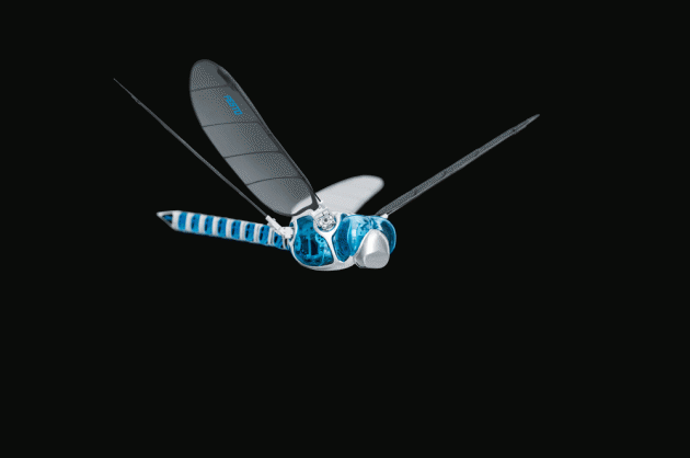 The dragonfly, or BionicCopter, demonstrates functional integration. PHOTO: FESTO